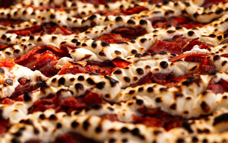 Birthday party celebration at Imo's Pizza