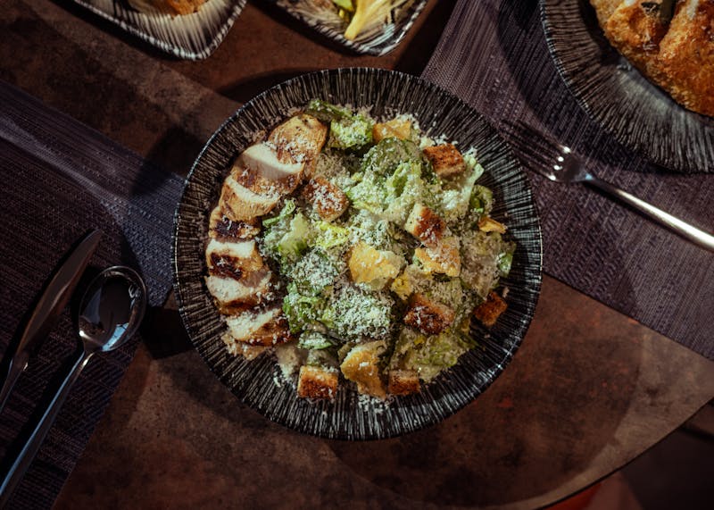 Meat lovers pizza loaded with toppings